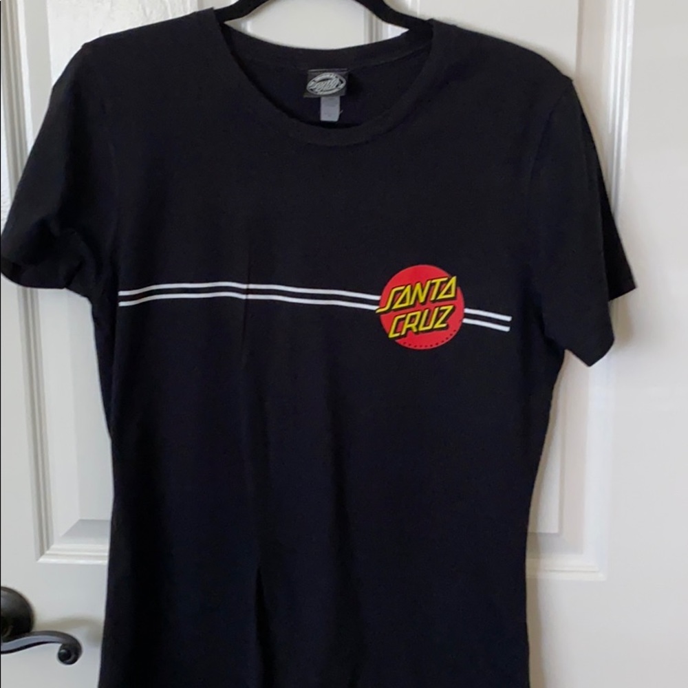 Black Santa Cruz T-Shirt